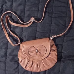 Elegant Brown Crossbody Bag